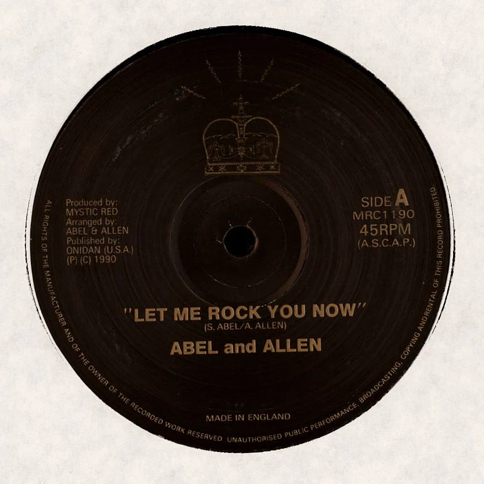 Abel And Allen - Let Me Rock You Now / Gimmie Back