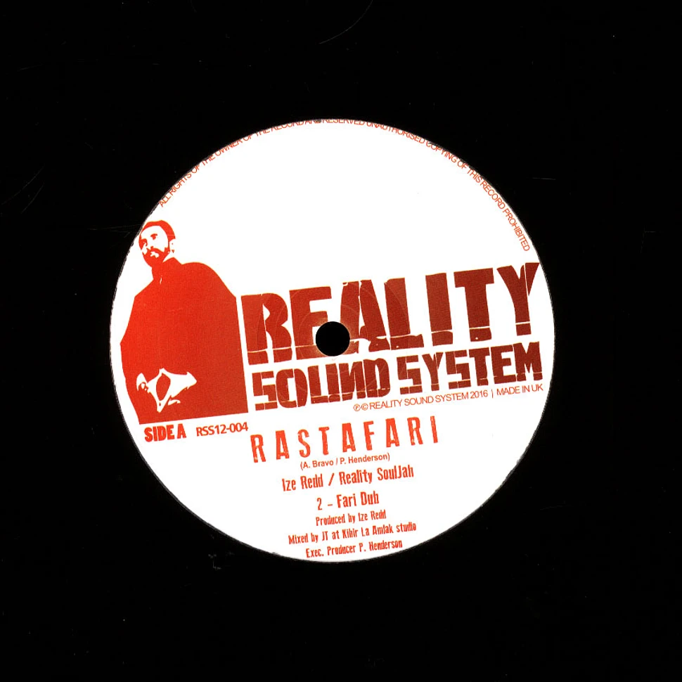 Ize Redd & Reality Souljah - Rastafari, Fari Dub / Steppers Mix, Dub