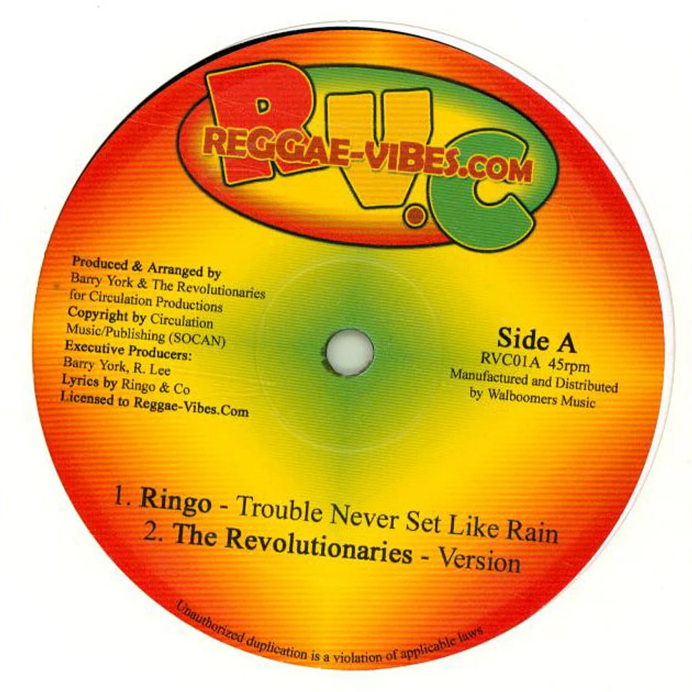 Ringo, Revolutionaries - Trouble Never Set Like Rain, Version / Know Yourself, Version