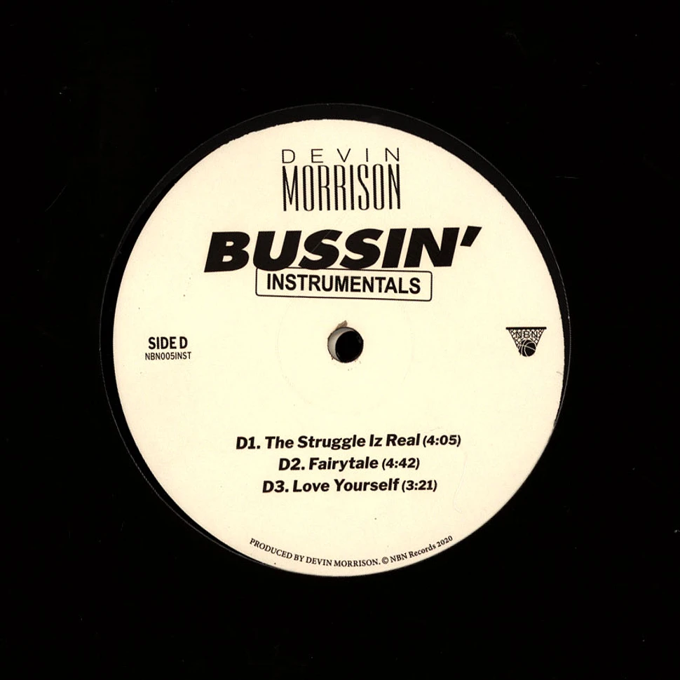 Devin Morrison - Bussin' Instrumentals