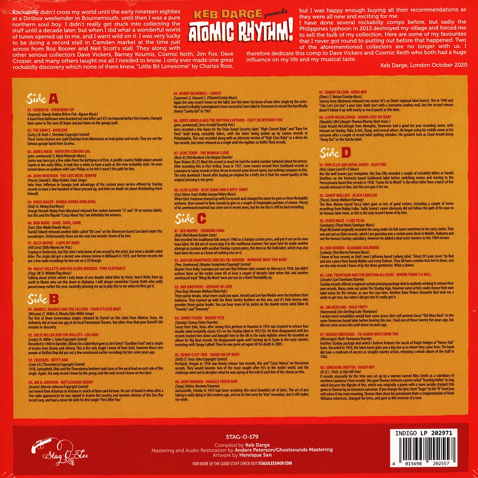 V.A. - Keb Darge Presents Atomic Rhythm!