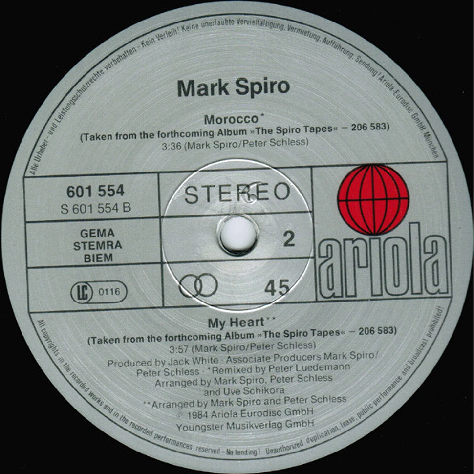 Mark Spiro - Morocco