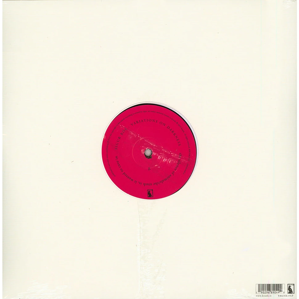 欧LP Sigur Ros Variations On Darkness KRUNK31LP Krunk /00260 Sigur Rós – Variations On Darkness – Vinyl (LP, Album + 2