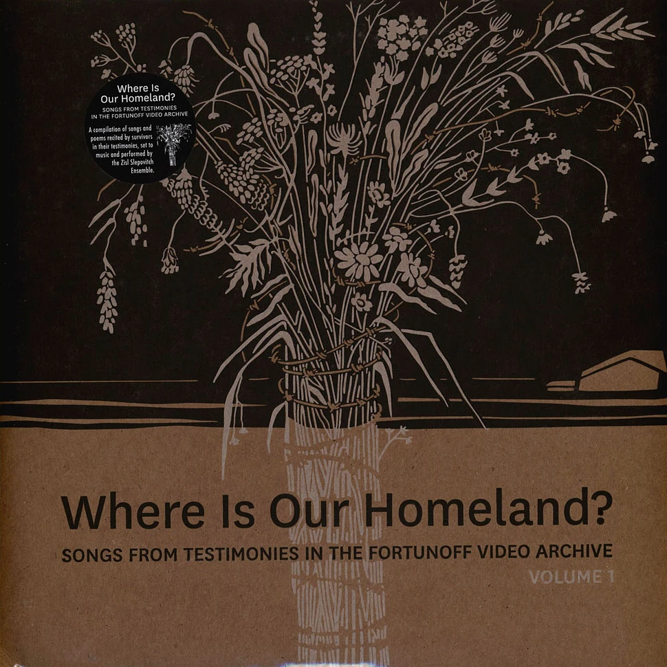 Zisl Slepovitch / Sasha Lurje - Where Is Our Homeland?