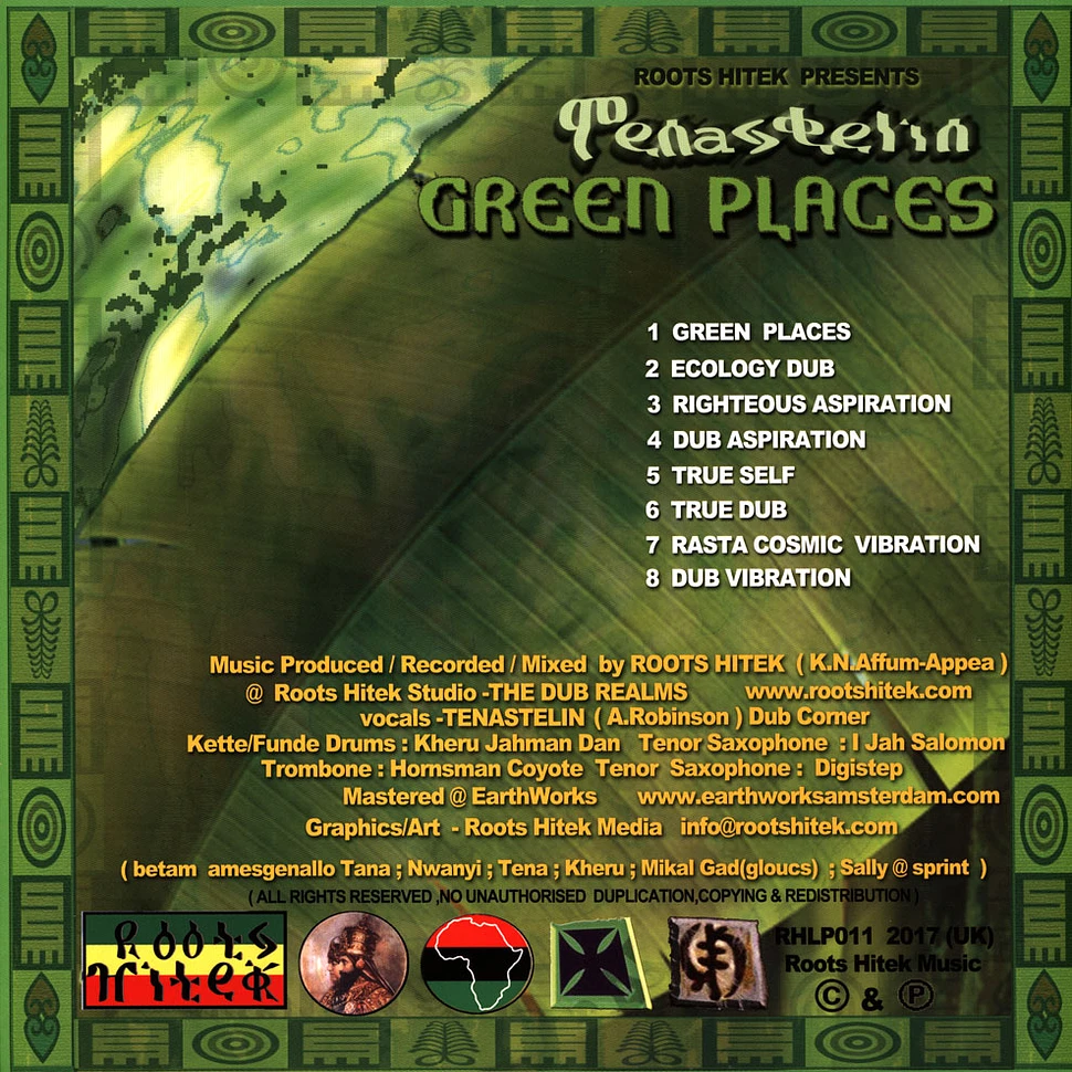 Tenastelin Meets Roots Hitek - Green Places