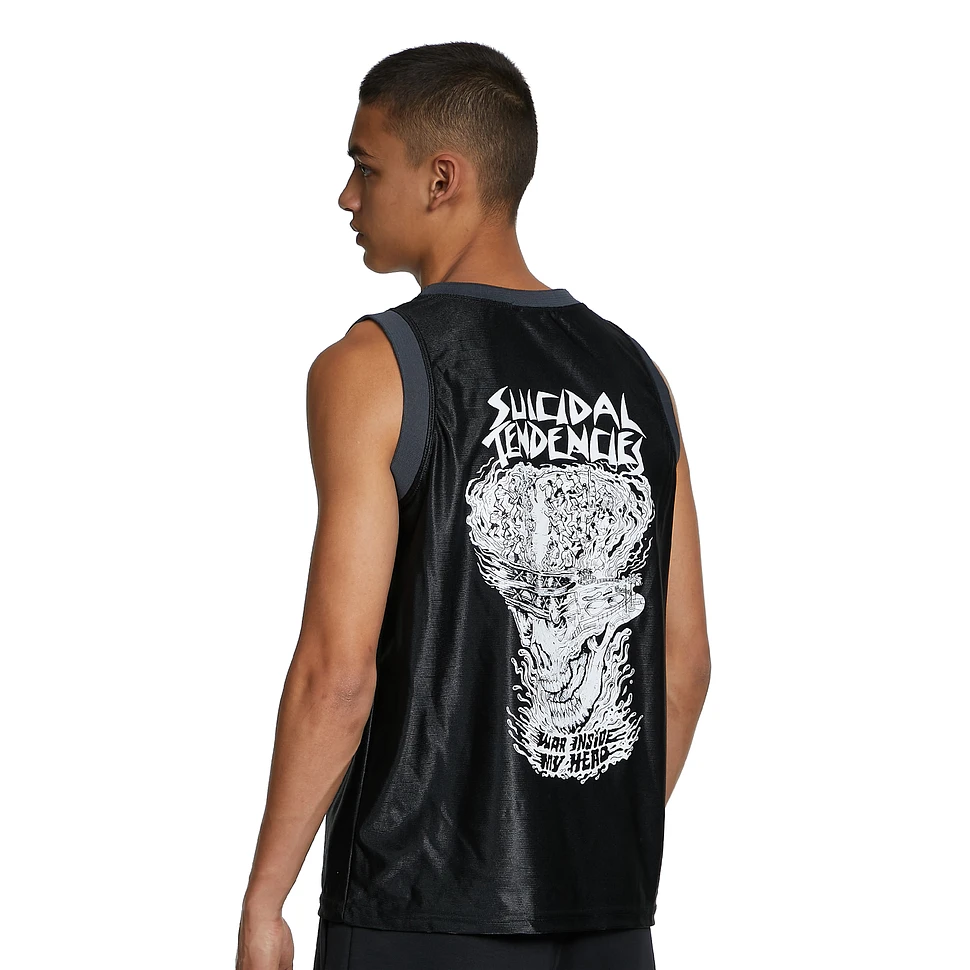 Suicidal Tendencies - War Inside My Head Basketball Jersey