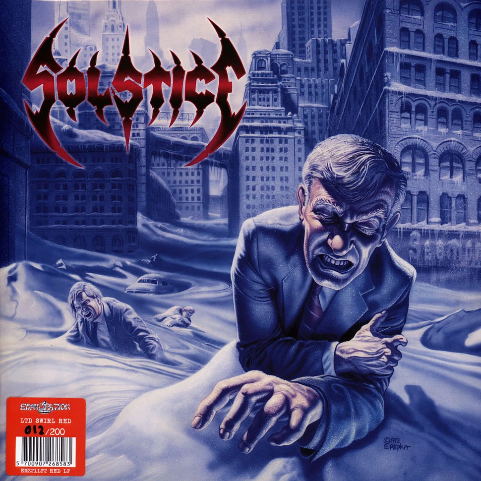 Solstice - The Sentencing Red Vinyl Edition