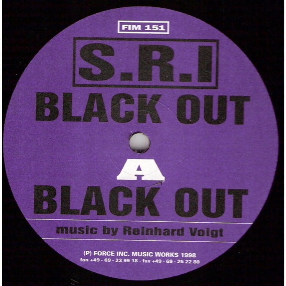 S.R.I. - Black Out