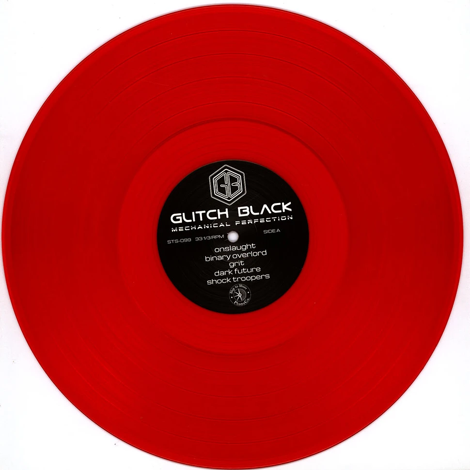 Glitch Black - Mechanical Perfection Translucent Red Vinyl