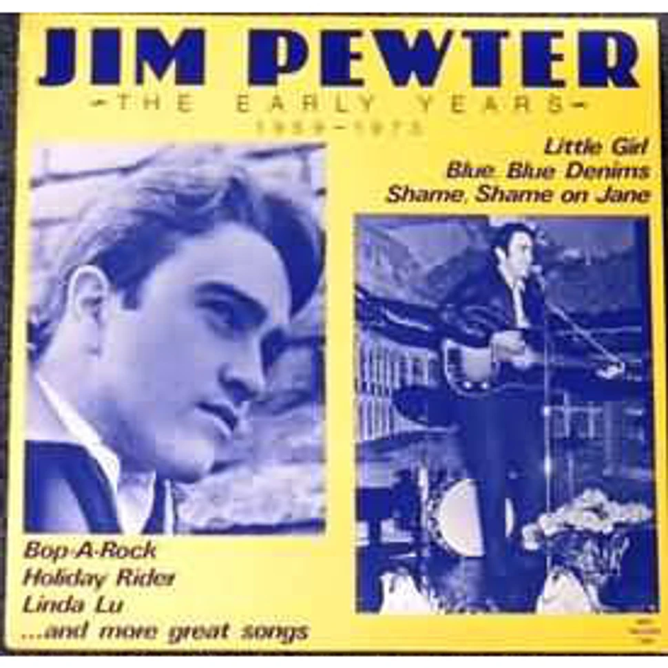 Jim Pewter - The Early Years 1959 - 1973