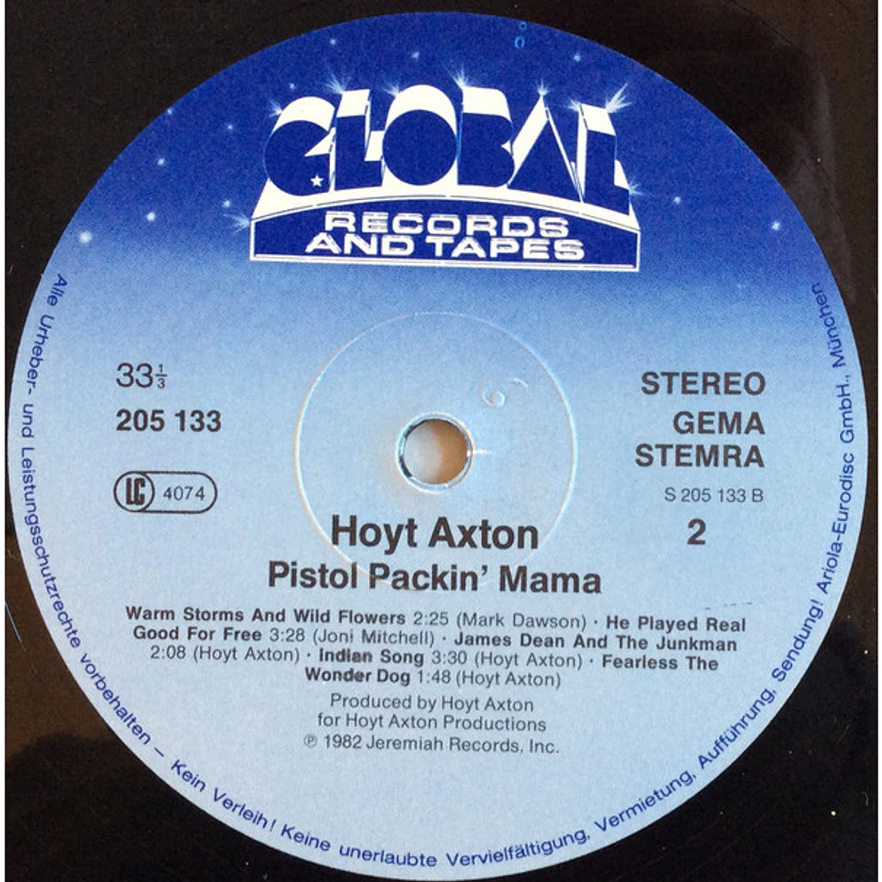 Hoyt Axton - Pistol Packin' Mama