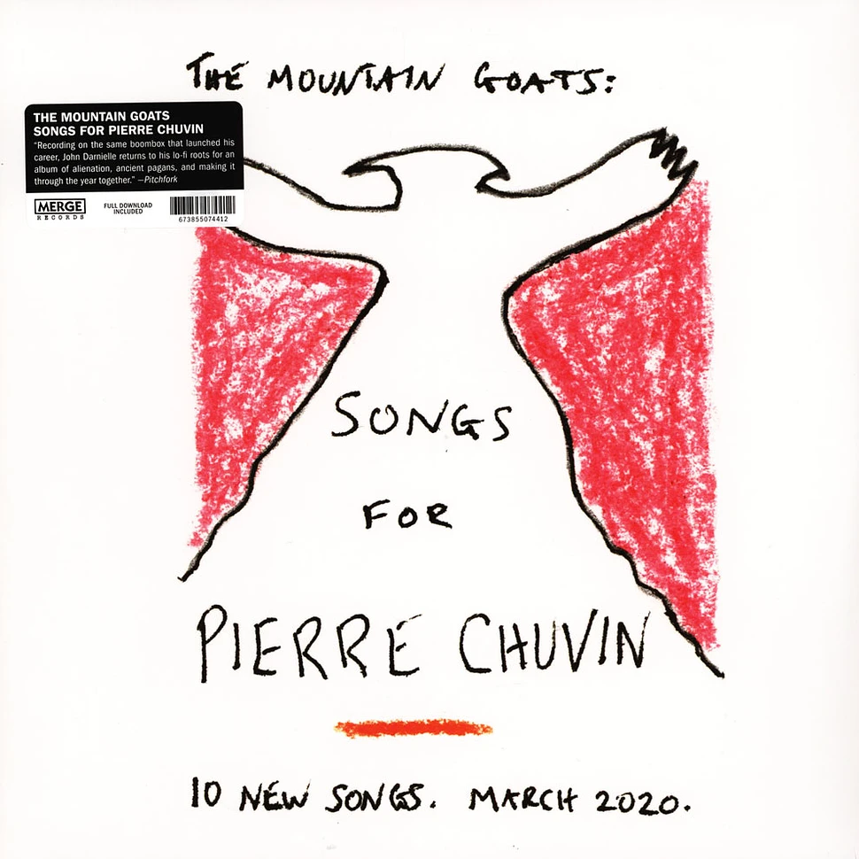 The Mountain Goats - Songs For Pierre Chuvin Black Vinyl Edition