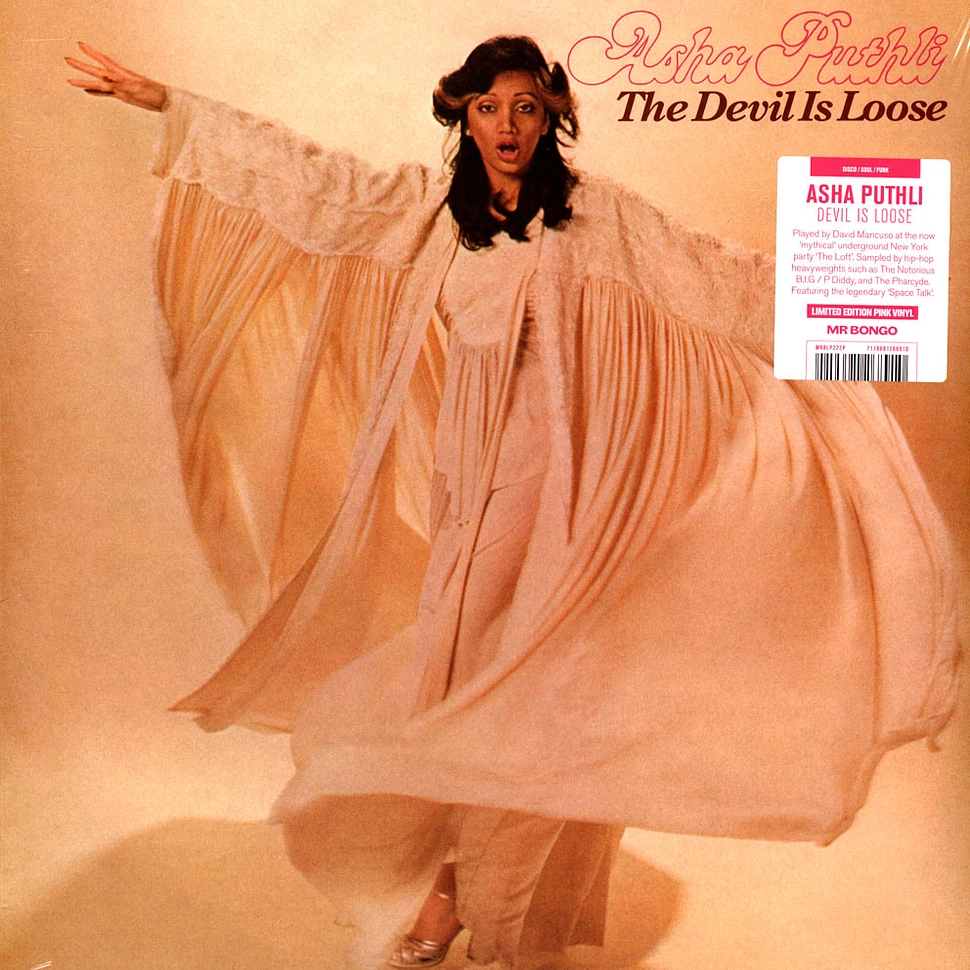 Asha Puthli - The Devil Is Loose Pink Vinyl Edition