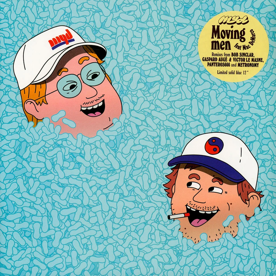 Myd - Moving Men Remixes Blue Vinyl Edition