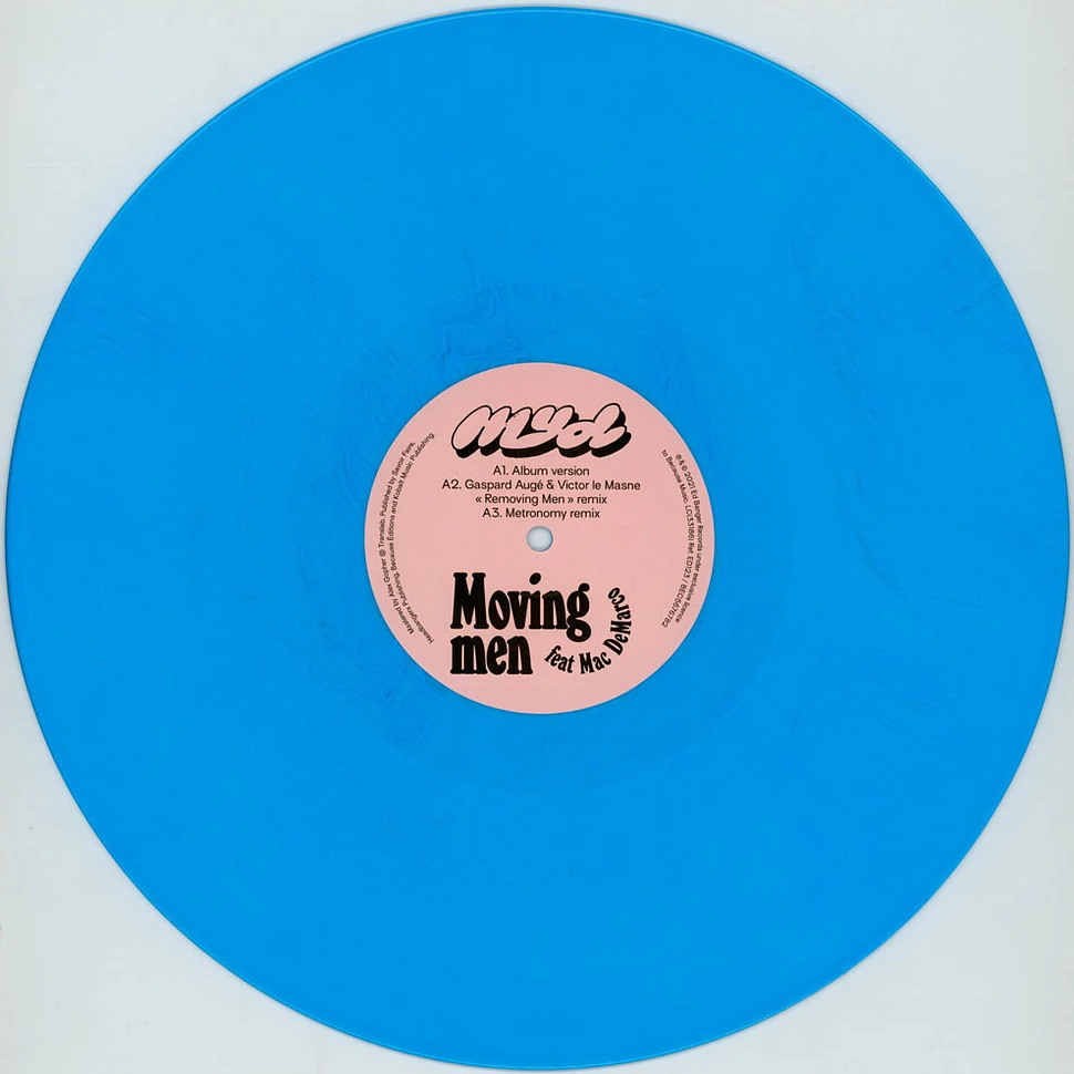 Myd - Moving Men Remixes Blue Vinyl Edition