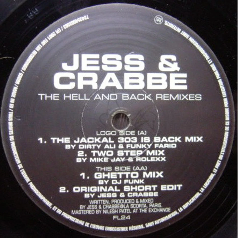Jess & Crabbe - The Hell And Back Remixes