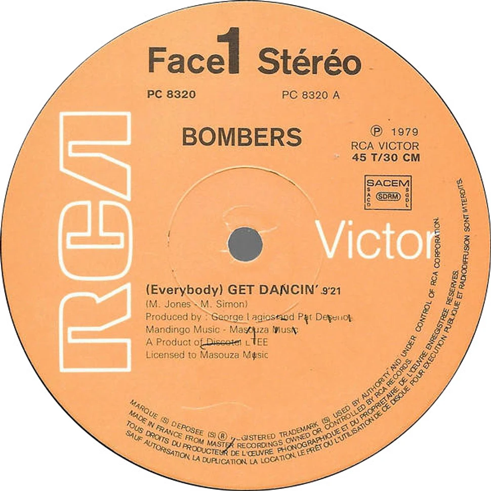 Bombers - (Everybody) Get Dancin'