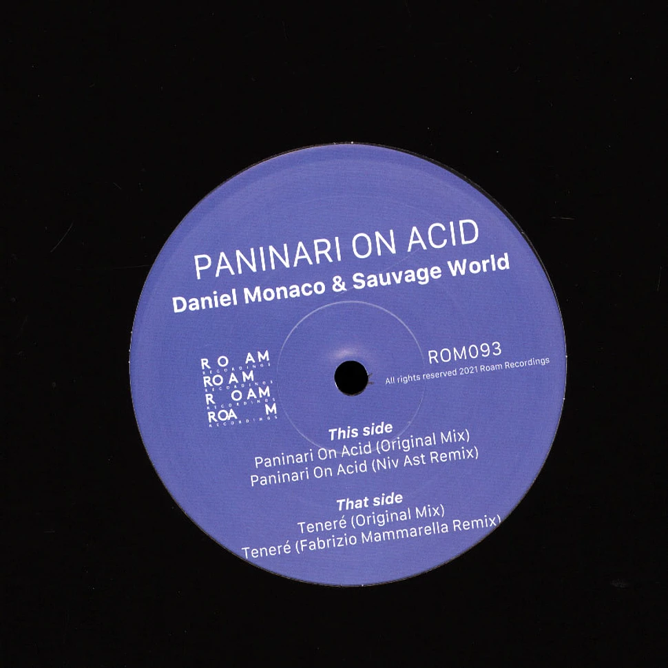 Daniel Monaco & Sauvage World - Paninari On Acid EP