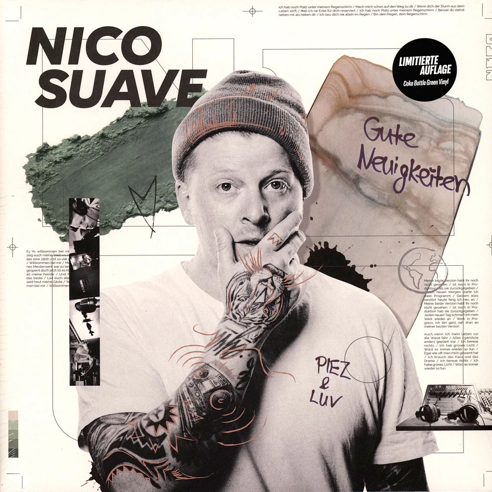 Nico Suave - Gute Neuigkeiten Coke Bottle Green Vinyl Edition
