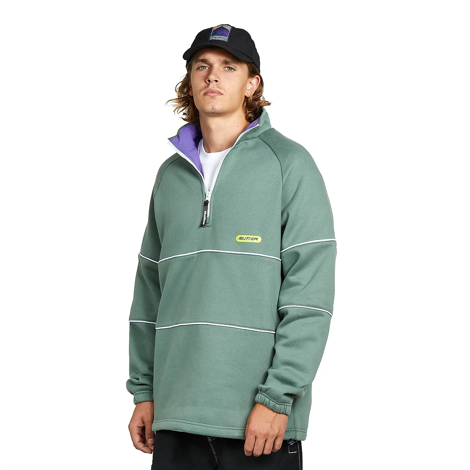 Butter Goods - Piping 1/4 Zip Pullover