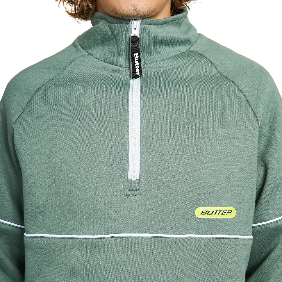 Butter Goods - Piping 1/4 Zip Pullover