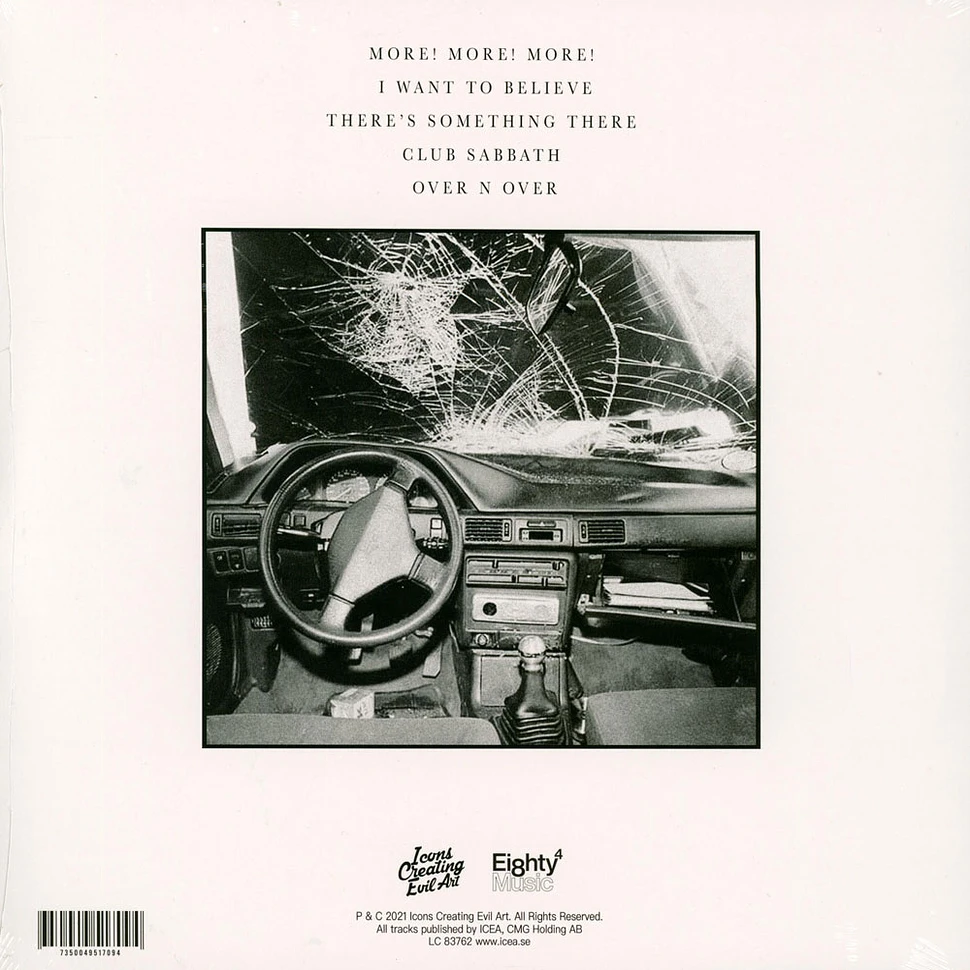 Baby Strange - Land Of Nothing EP White Opaque Vinyl Edition