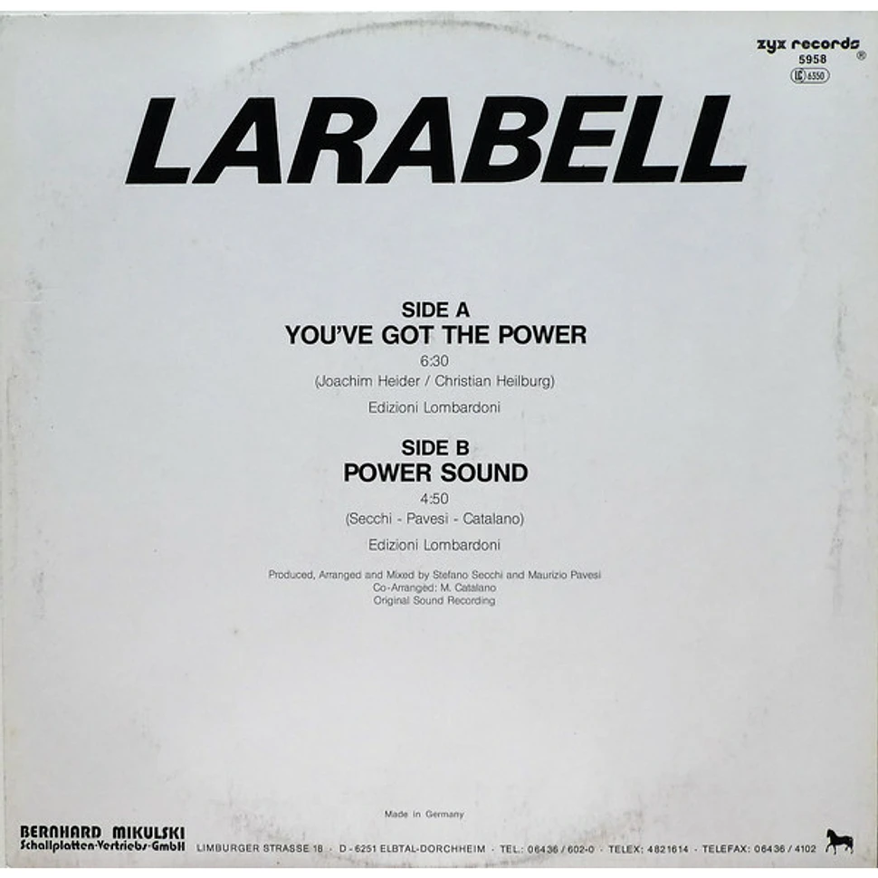 Larabell - You've Got The Power