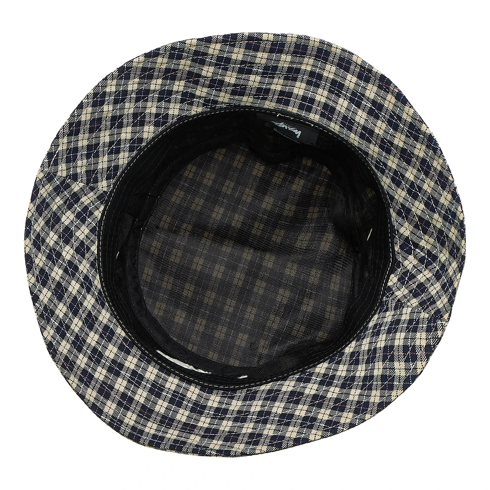 Stüssy - Basic Plaid Bucket Hat
