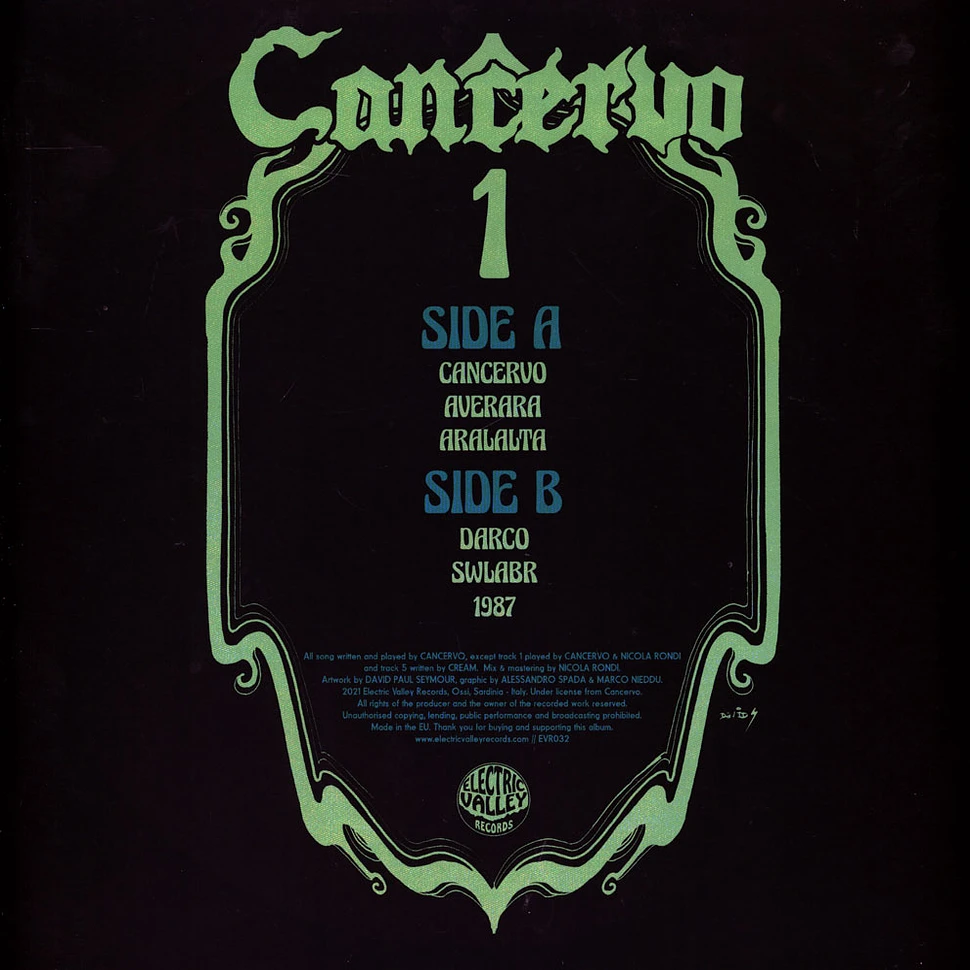 Cancervo - 1 Green Vinyl Edition