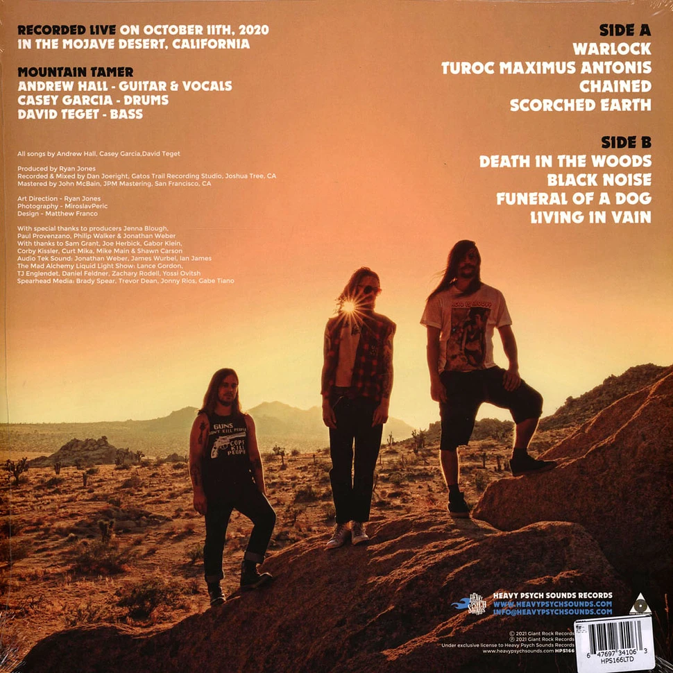 Mountain Tamer - Live In The Mojave Desert Volume 5 Rosa Fluo Vinyl Edition