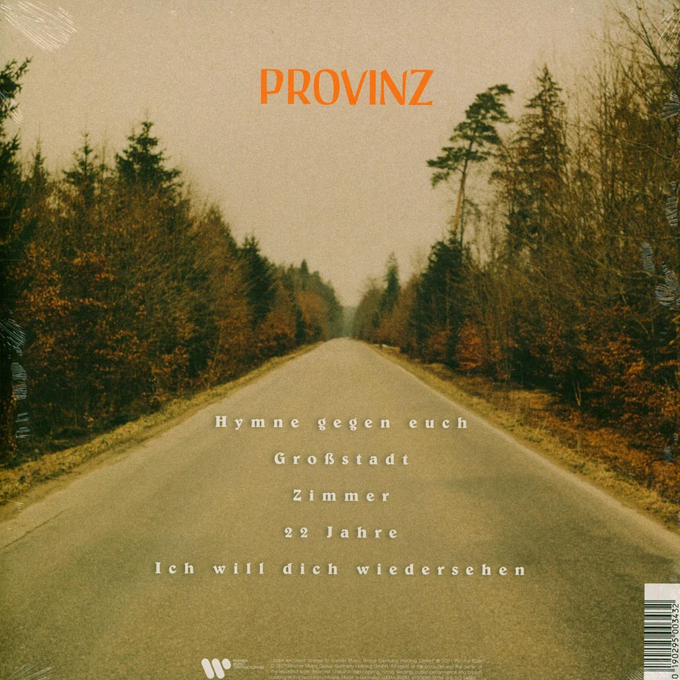 Provinz - Zu Spät Um Umzudrehen Colored Vinyl Edition