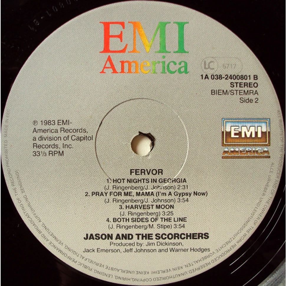 Jason & The Scorchers - Fervor