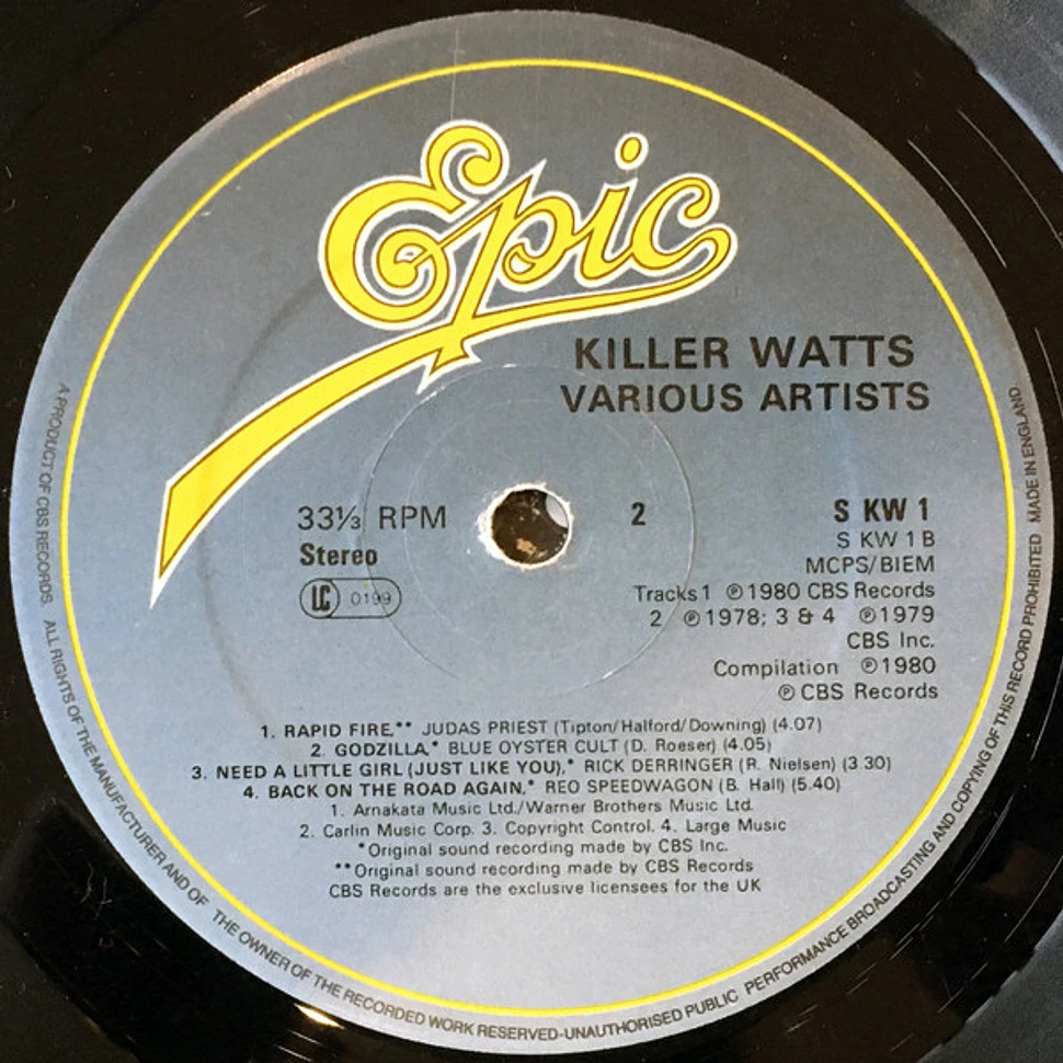 V.A. - Killer Watts