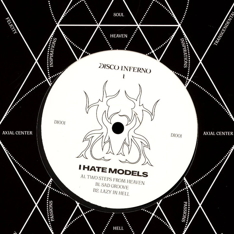 I Hate Models - Disco Inferno 01 Black Vinyl Edition