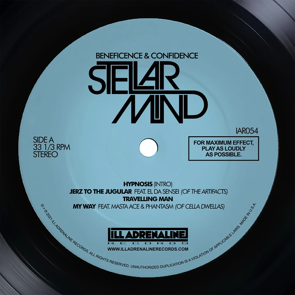 Beneficence & Confidence - Stellar Mind Black Vinyl Edition