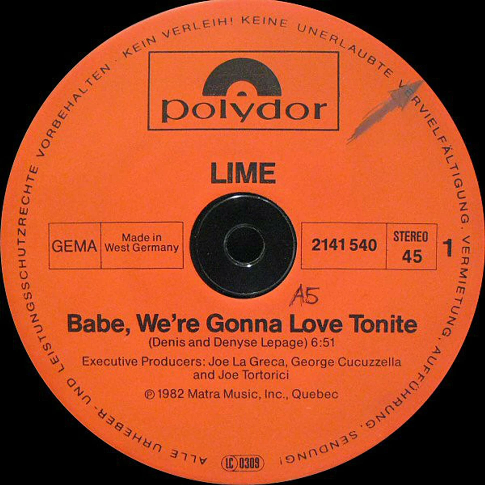 Lime - Babe, We're Gonna Love Tonite / Help Yourself