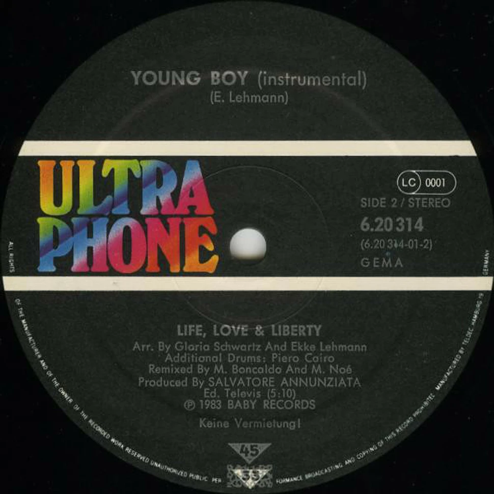 Life, Love & Liberty - Young Boy