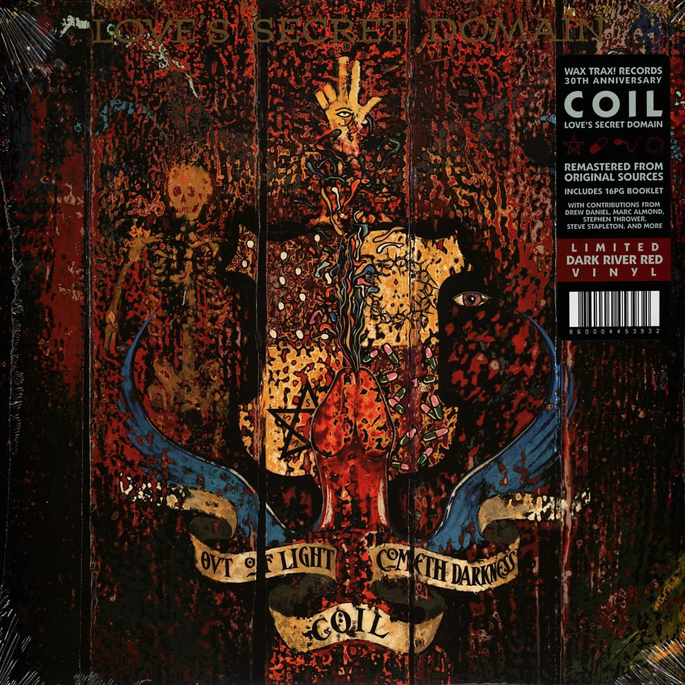 Coil - Love's Secret Domain 30th Anniversary 1LP Red Vinyl Edition