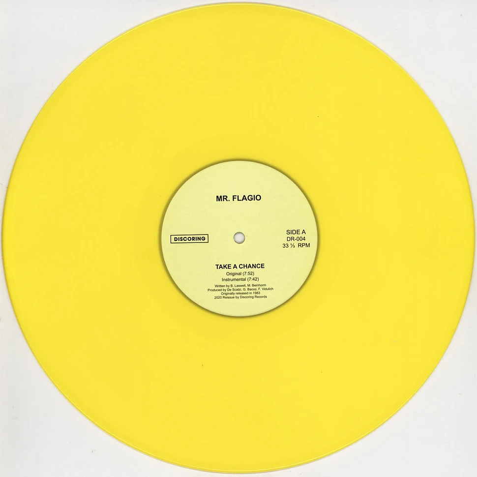 Mr. Flagio - Take A Chance Yellow Vinyl Edition