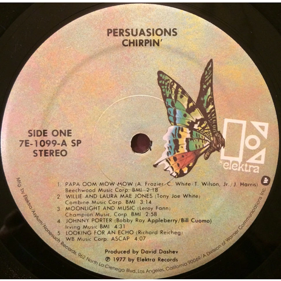 The Persuasions - Chirpin'