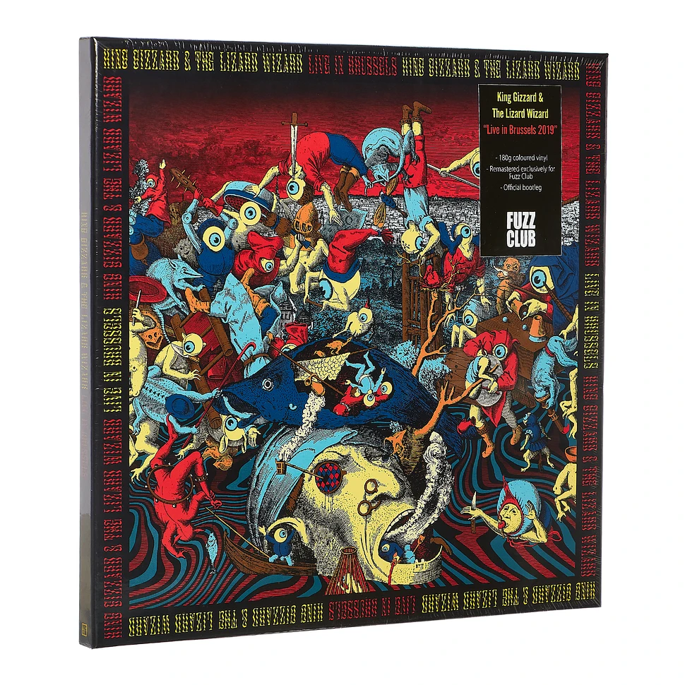 King Gizzard & The Lizard Wizard - Live In Brussels 2019 Colored Vinyl Edition