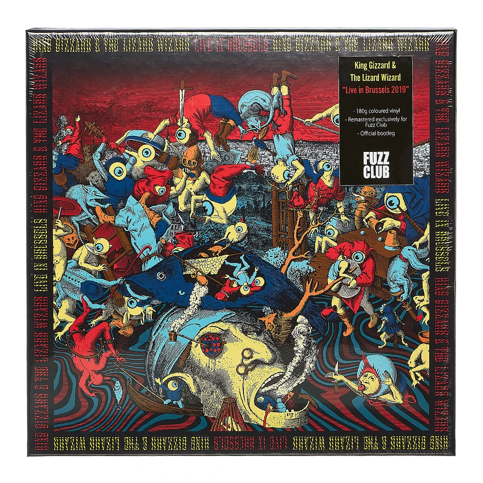 King Gizzard & The Lizard Wizard - Live In Brussels 2019 Colored Vinyl Edition