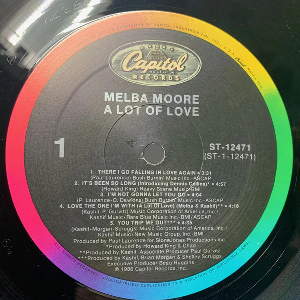 Melba Moore - A Lot Of Love