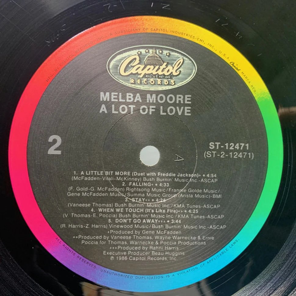 Melba Moore - A Lot Of Love