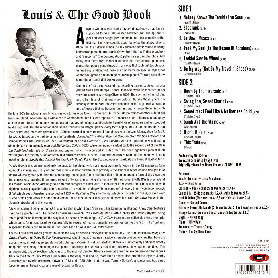 Louis Armstrong - Louis & The Good Book