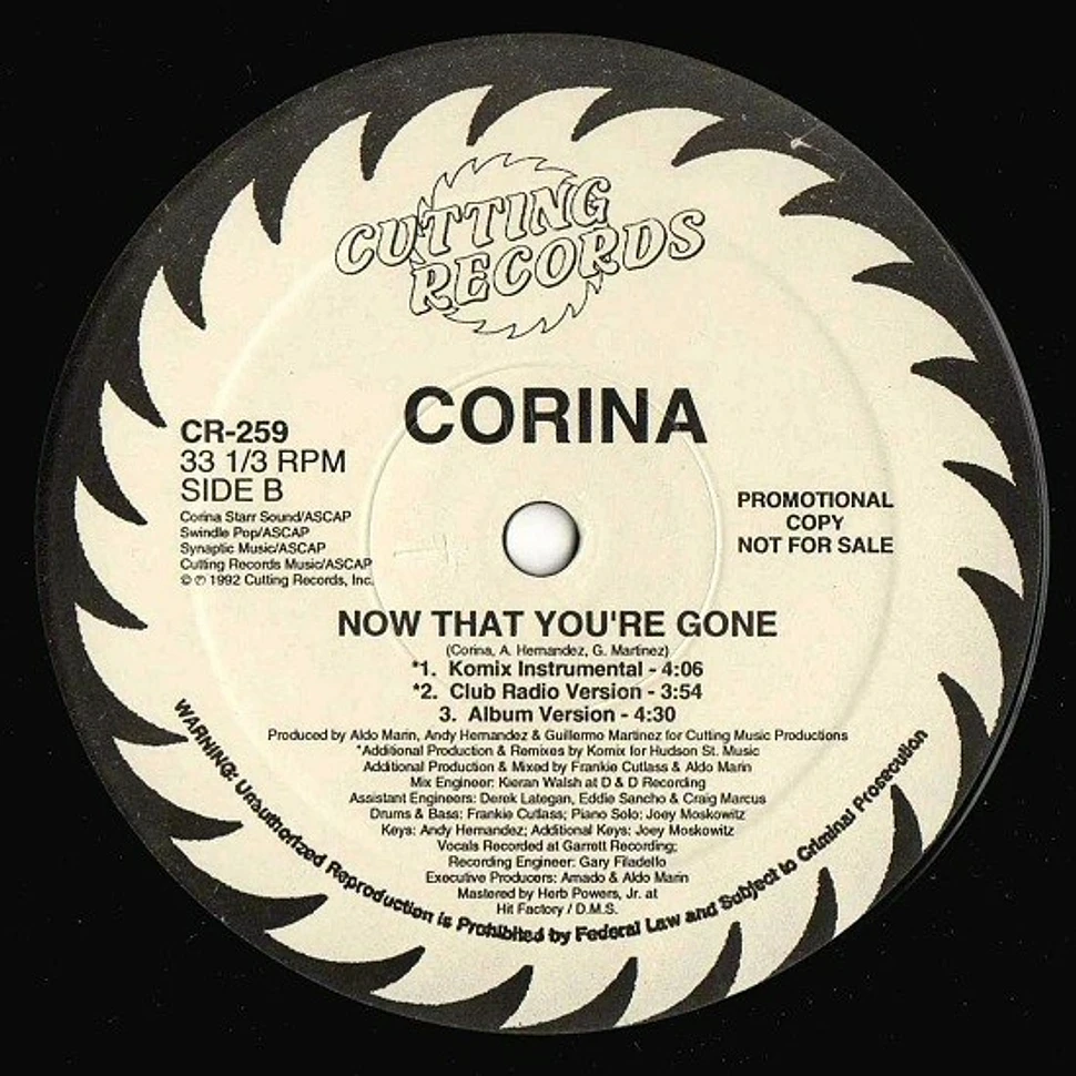 Corina - Now That You're Gone