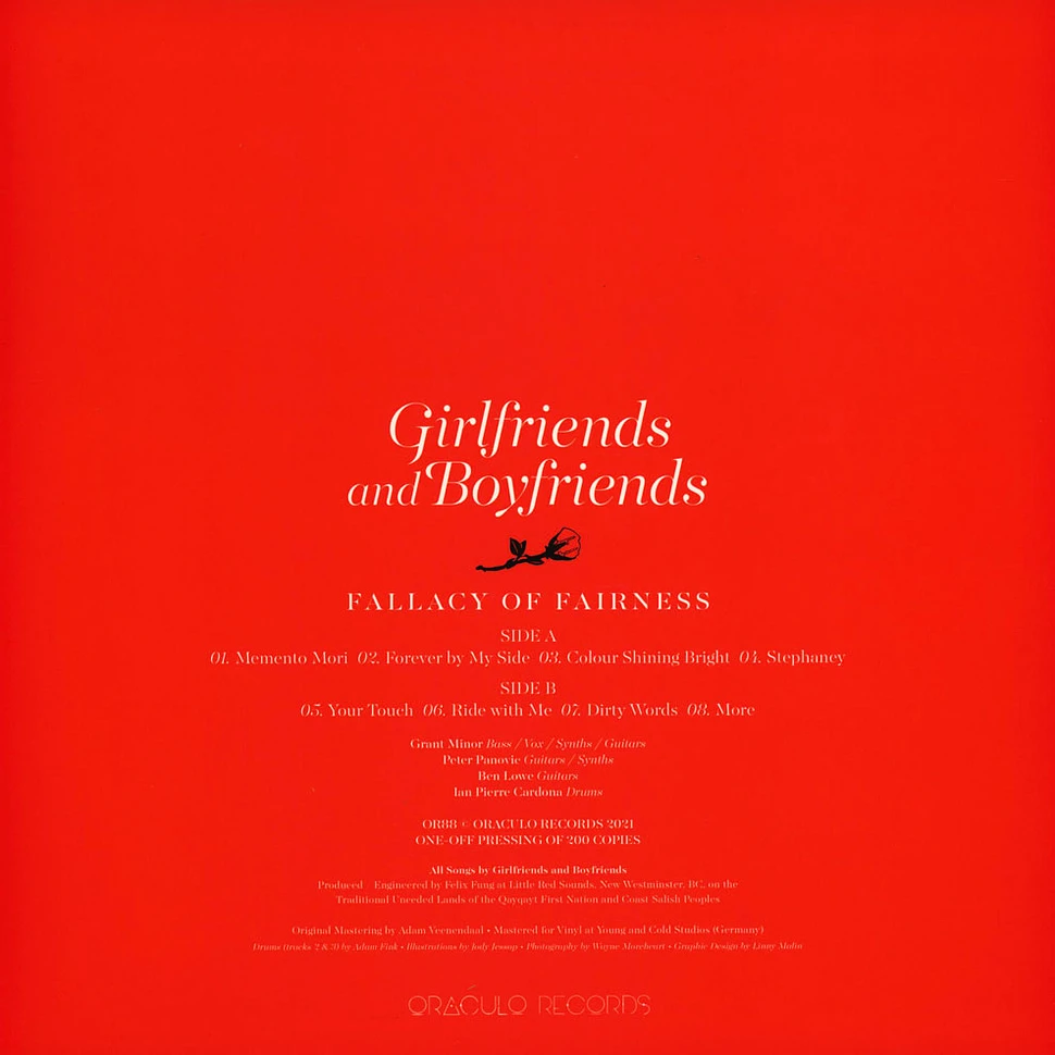Girlfriends And Boyfriends - Fallacy Of Fairness