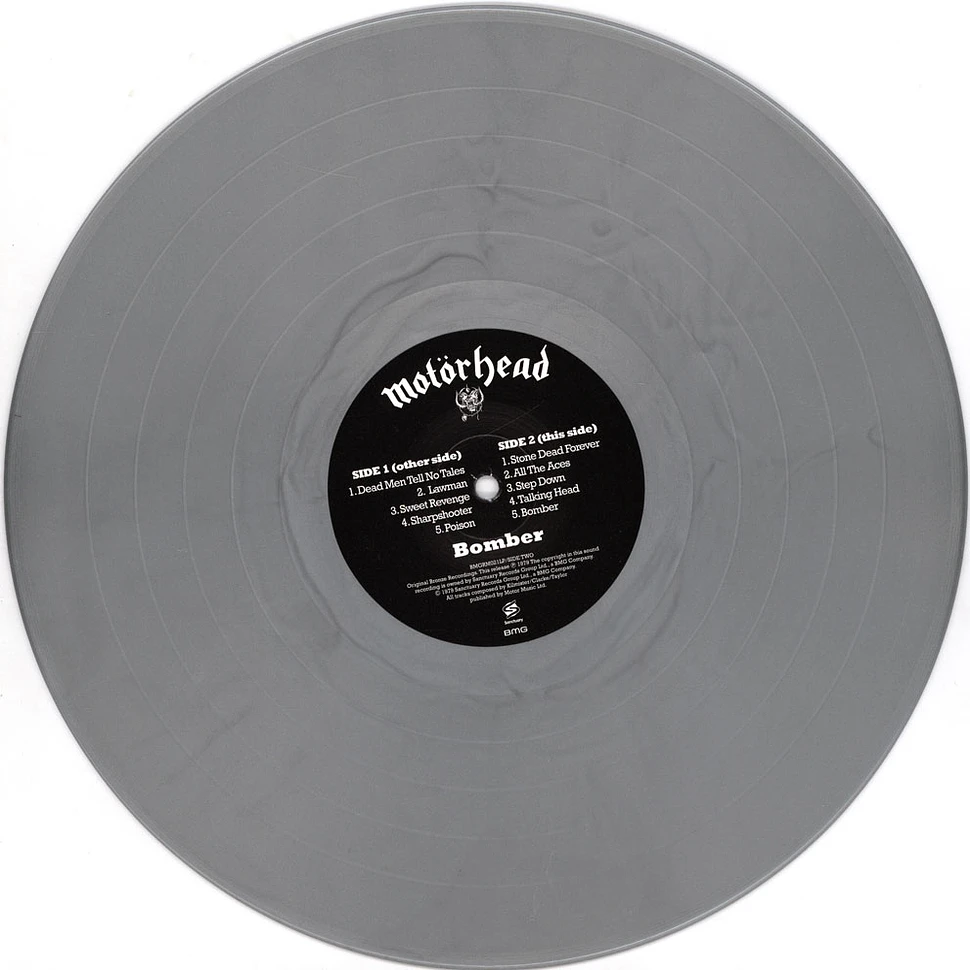 Motörhead - Bomber Limited Silver Vinyl Edition