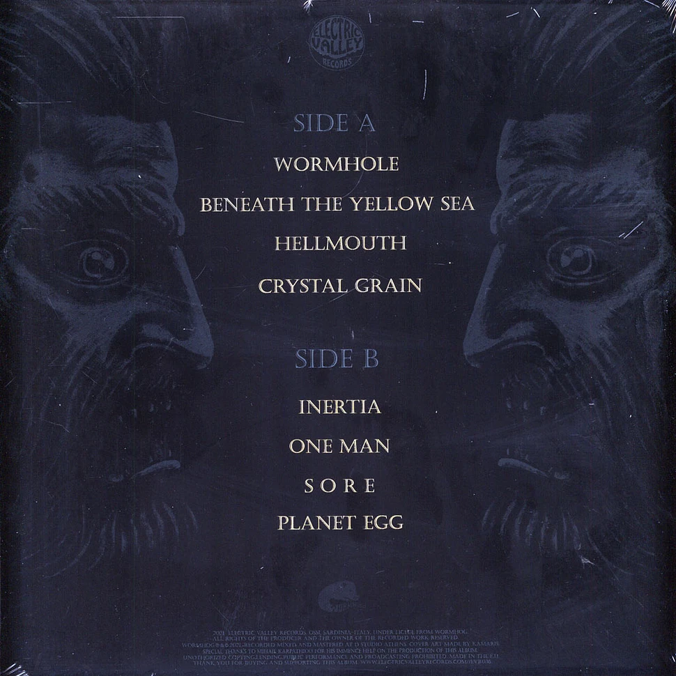 Wormhog - Yellow Sea Blue Vinyl Edition