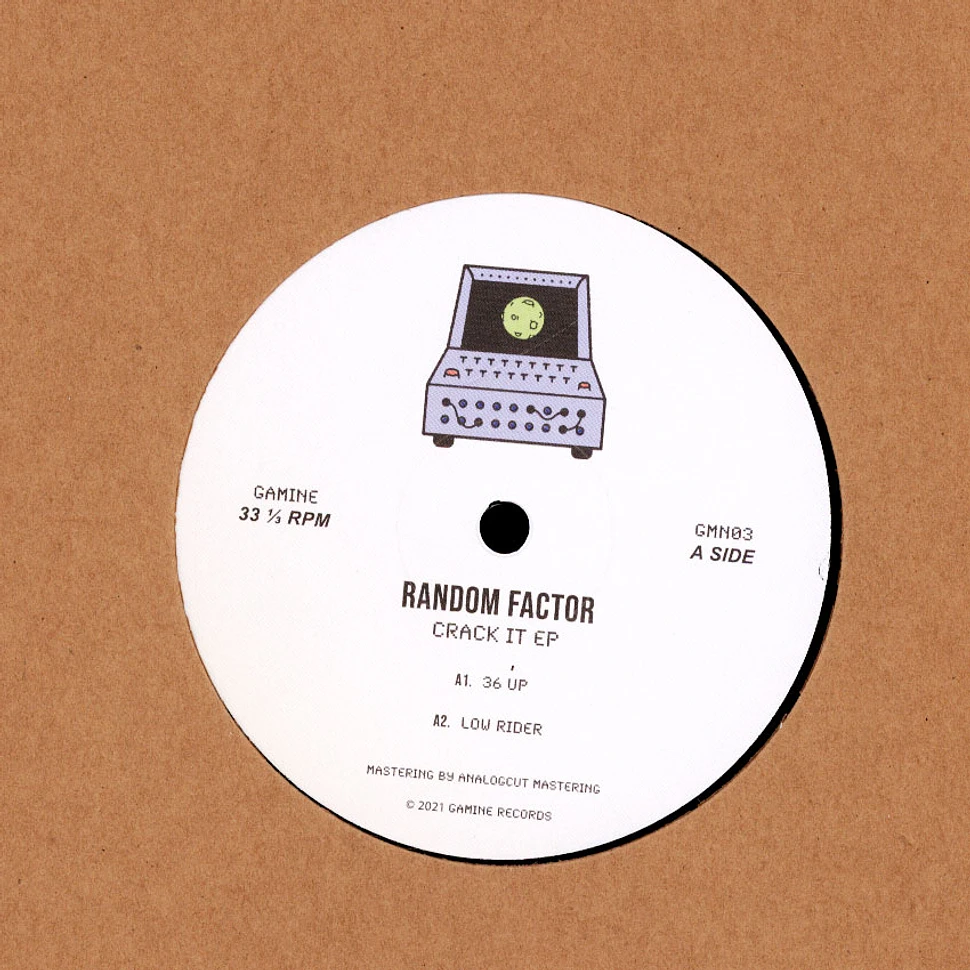 Random Factor (Carl Finlow) - Crack It EP